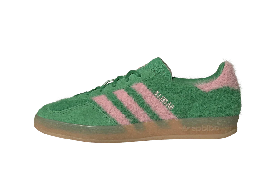 Adidas Gazelle Indoor Green Glow Pink: Retro vibrante, agarre y confort urbano