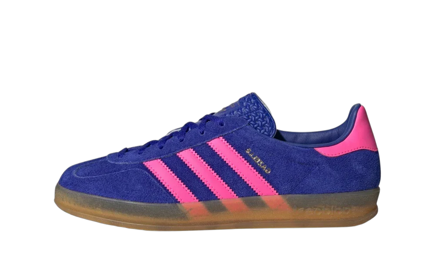 Adidas Gazelle Indoor Blue Lucid Pink — Gazelle rétro avec une touche urbaine