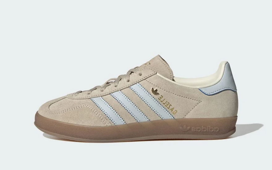 Adidas Gazelle Indoor Wonder Beige Halo Blue (Women's): la silueta más afilada del beige en 2026