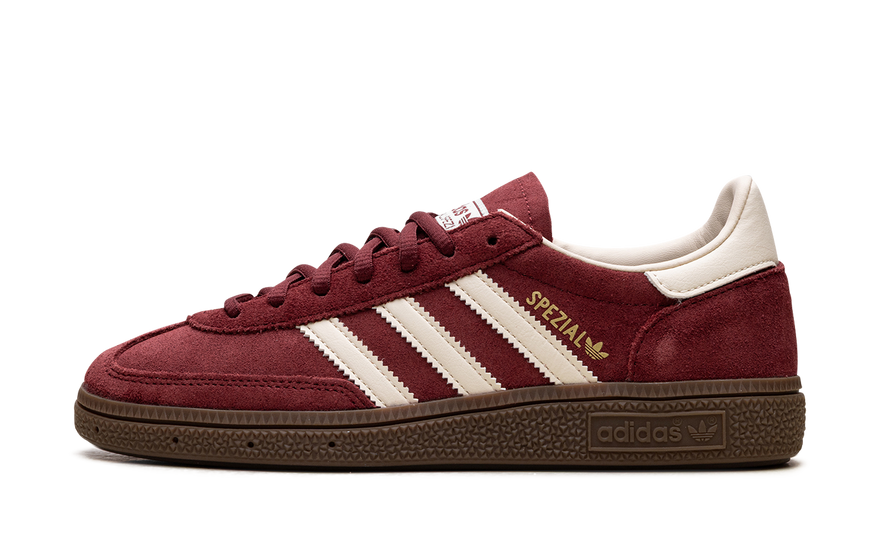 Adidas Handball Spezial Burgundy Crew White — Gamuza retro con estilo urbano