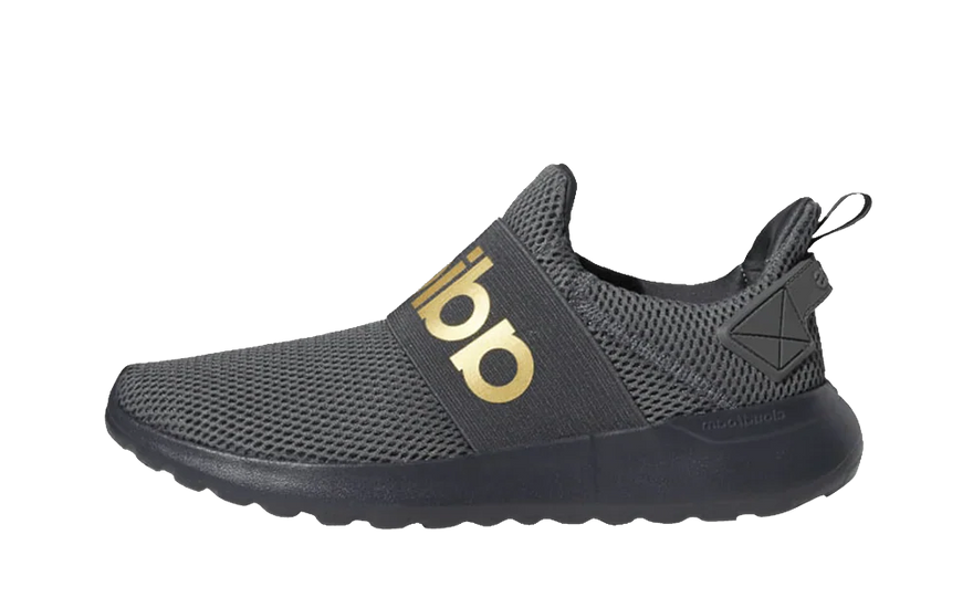 Adidas Lite Racer Adapt Grey Matte Gold — Slip-on minimalista y confort urbano