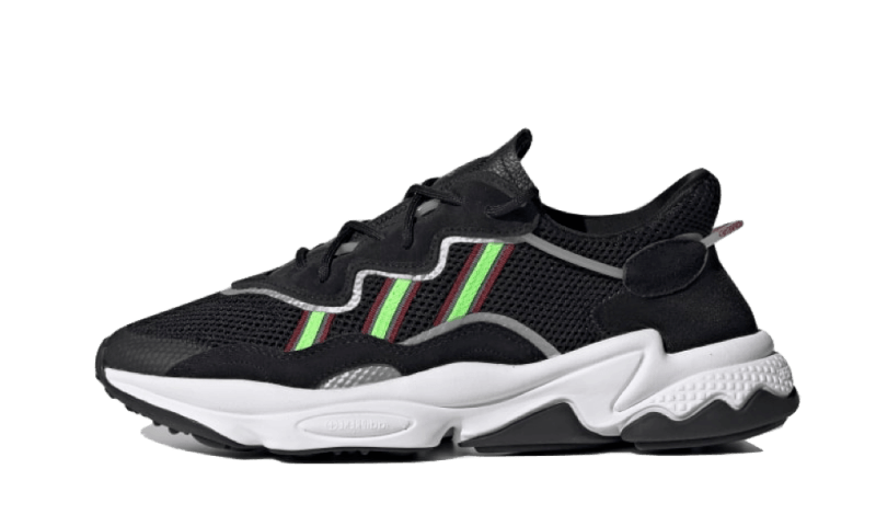 Adidas Ozweego Core Black Solar Green: zapatillas retro con actitud urbana