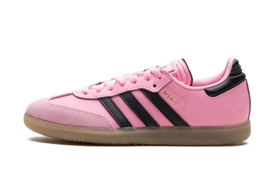 Adidas Samba Messi Light Pink Black: el rosa retro que transforma tu outfit