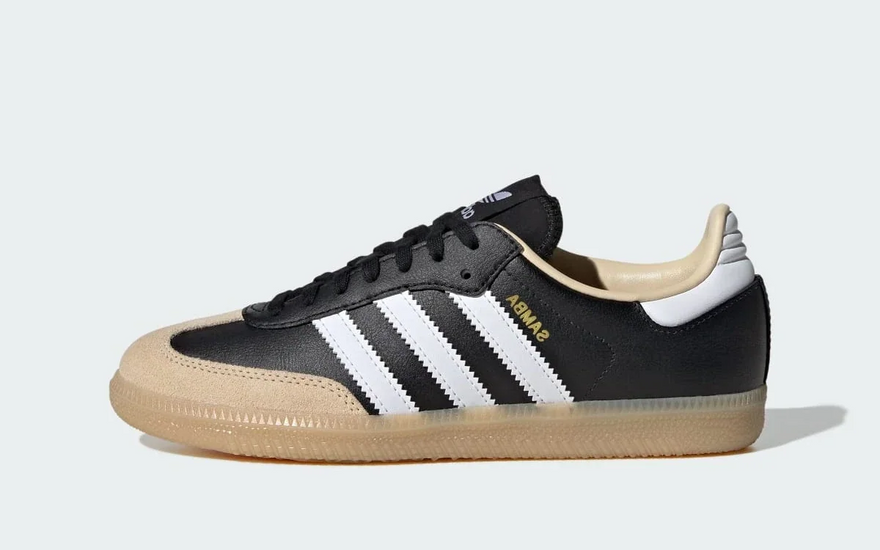 Adidas Samba OG Core Black Cloud White Gum: la sneaker que combina con todo en 2026
