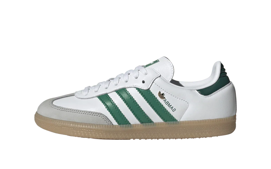 Adidas Samba OG White Bold Green Collegiate Green: Clásicas del fútbol reinventadas para la calle