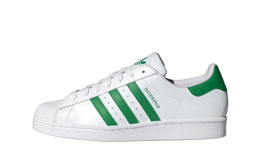 Adidas Superstar Cloud White Green: classico urbano con tocco verde