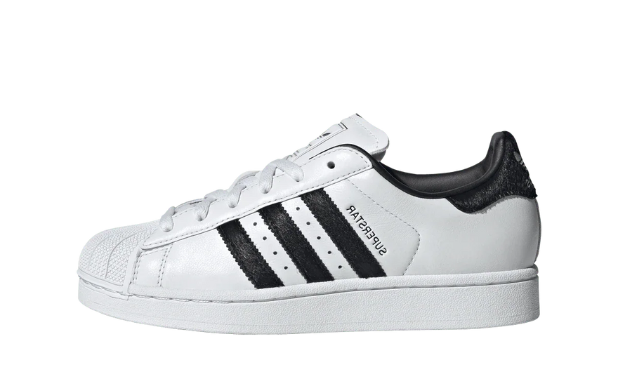 Adidas Superstar II White Black Pony Hair: la clásica reinventada con pony hair