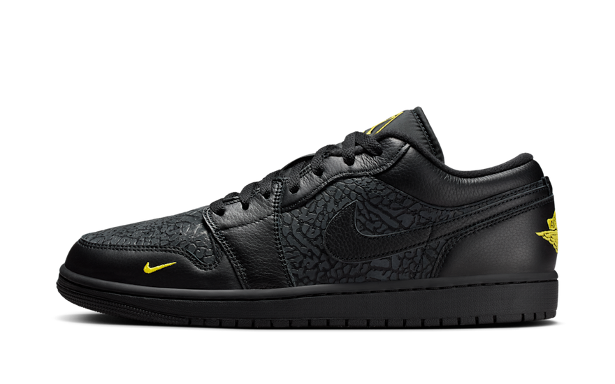 Air Jordan 1 Low Black Elephant Print: the urban sneaker that elevates your streetwear