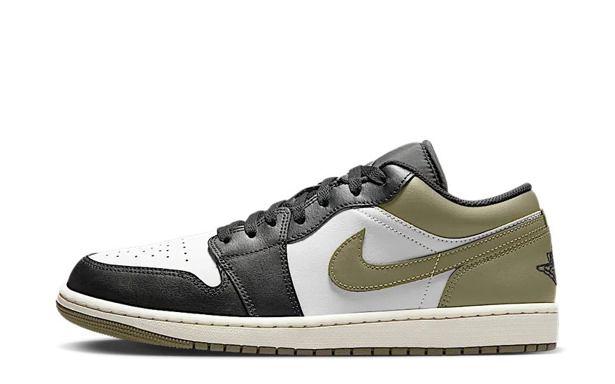 Air Jordan 1 Low Black Toe Medium Olive: el básico urbano que necesitas