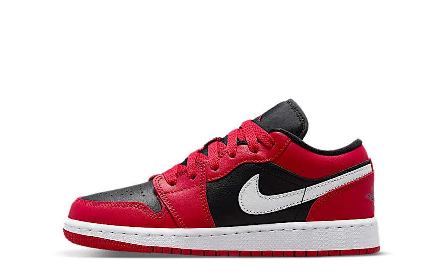 Air Jordan 1 Low Sort Meget Bær — Den lave sko, der giver farve til din bystil