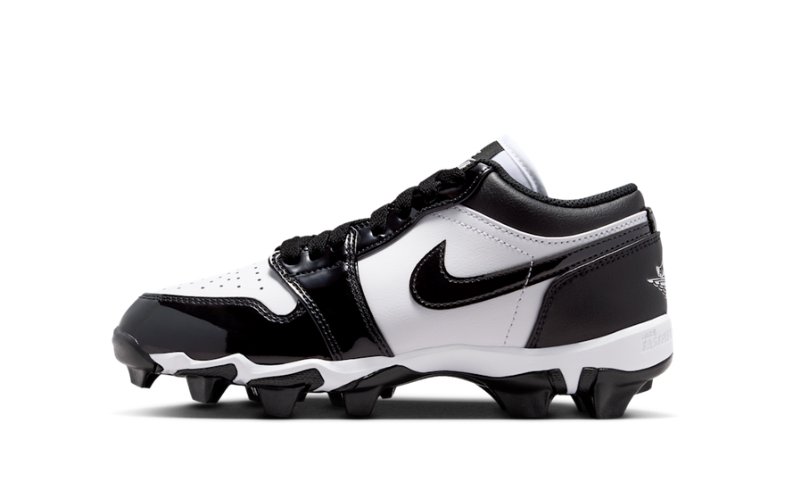 Air Jordan 1 Low Cleat Patent Panda: Brillo, estilo urbano y rendimiento