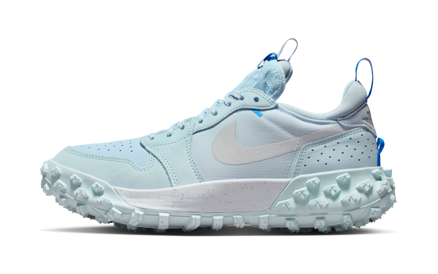 Air Jordan 1 Low Element Gore-Tex Glacier Blue Silver — Estilo y protección para la ciudad