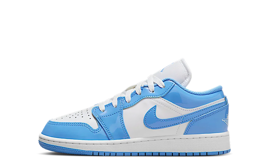Air Jordan 1 Low SE Legend Blue Patent — Lakované boty, které přetvářejí tvůj styl