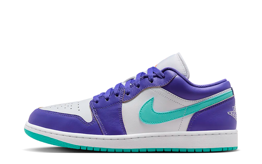 Air Jordan 1 Low SE Psychic Purple Hyper Jade — Stadschoenen met stijl en comfort