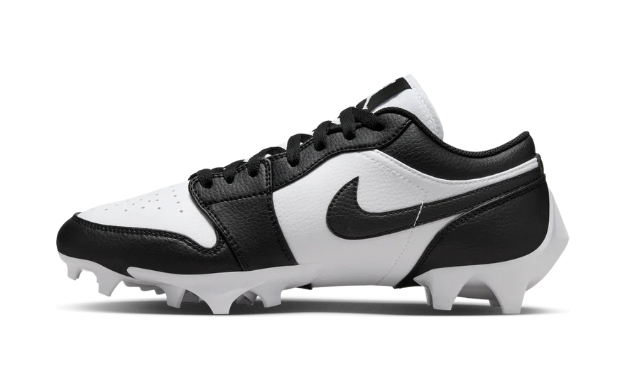 Air Jordan 1 Low TD Cleat Panda: Zapatillas infantiles con estilo y tracción para césped