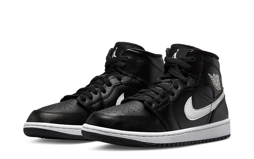 Air Jordan 1 Mid Black White: the classic in black and white that transforms your look
