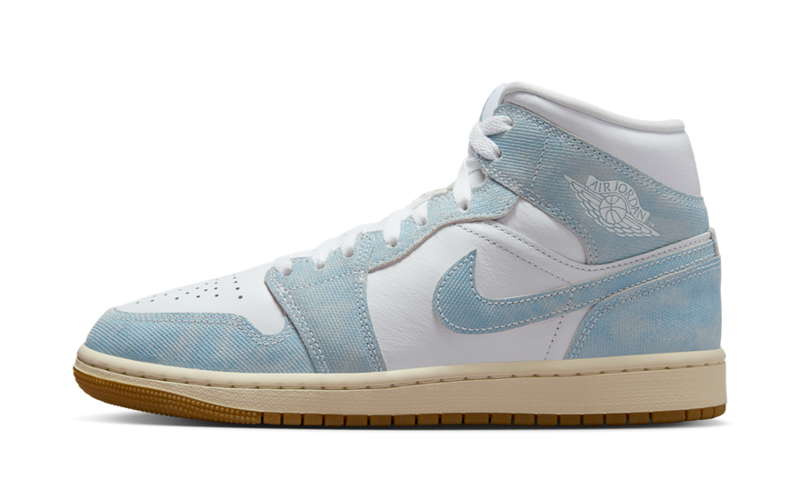 Air Jordan 1 Mid Denim - La silueta denim que elevará tu estilo urbano