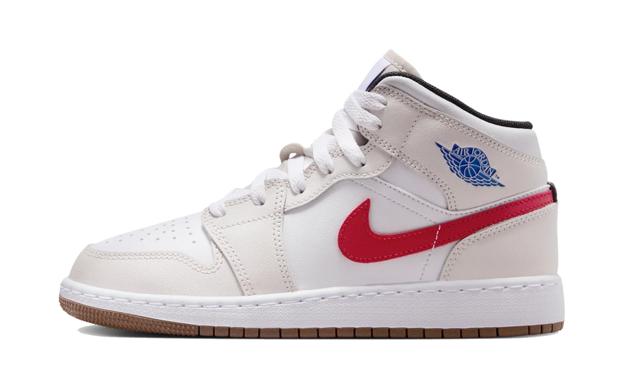 Air Jordan 1 Mid Phantom Game Royal White: la mezcla hueso y azul que se lleva todos los días
