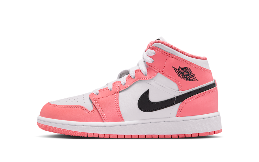 Air Jordan 1 Mid Pink Gaze: El rosa urbano que necesitas en tu colección