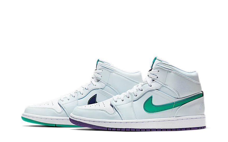 Air Jordan 1 Mid Pregame Pack Mindfulness Luka Doncic — rustige stijl en stedelijke prestatie