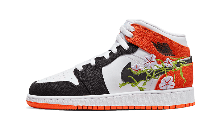 Air Jordan 1 Mid SE Basketbal Bloesem — De bloemige sportschoen die je outfit verandert