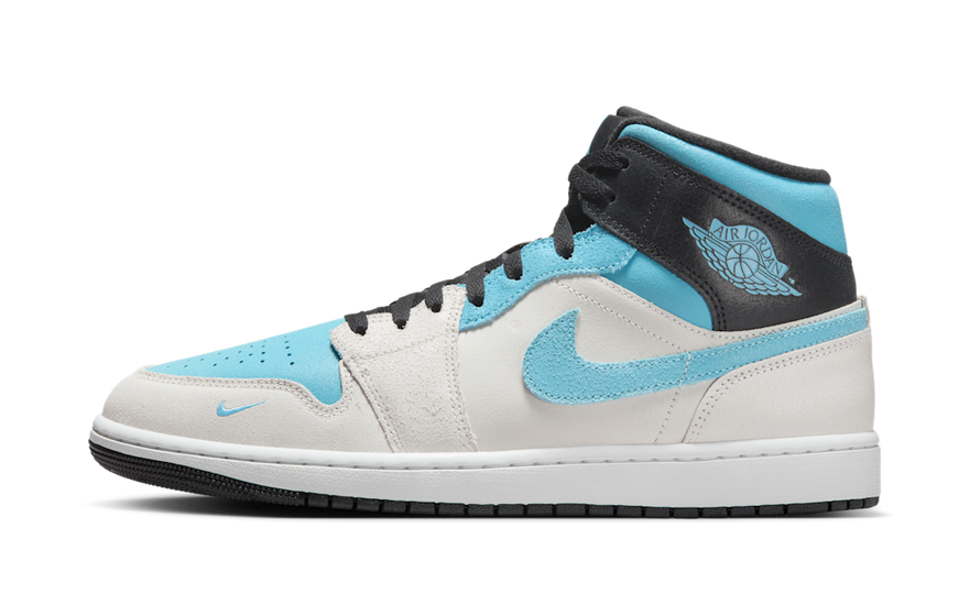 Air Jordan 1 Mid SE Blue Chill: las zapatillas azules que transforman tu look urbano