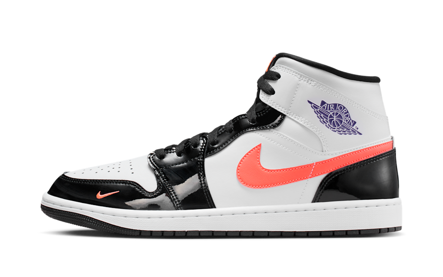 Air Jordan 1 Mid SE Mismatch Swoosh: el giro atrevido al clásico
