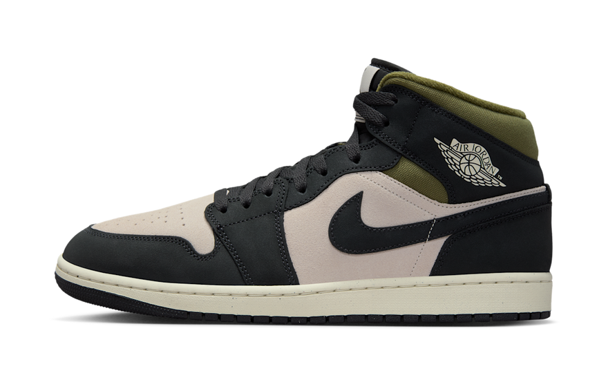 Air Jordan 1 Mid SE Off Noir Medium Olive — El toc urbà que necessites