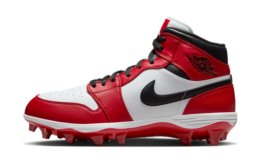 Air Jordan 1 Mid TD Cleat Chicago (2023) — El clásico Chicago para los peques con agarre de campo