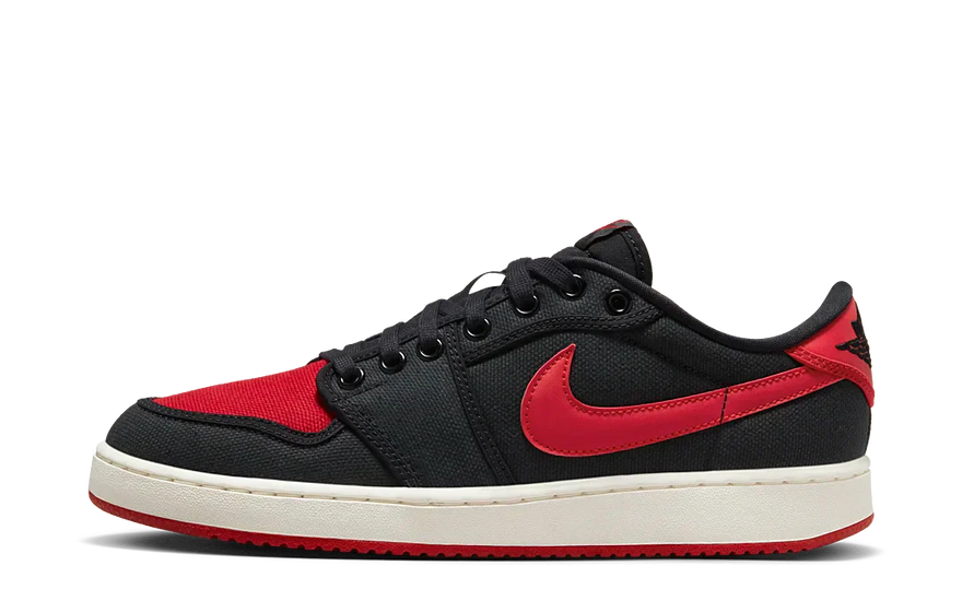 Air Jordan 1 Retro AJKO Low Bred: Bred style in a low version