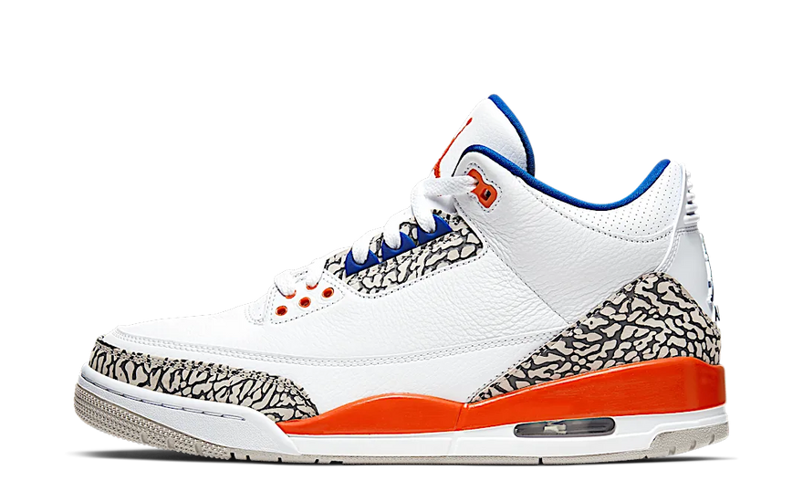 Air Jordan 3 Retro Knicks: NYC-icoon dat je straatkleding verandert