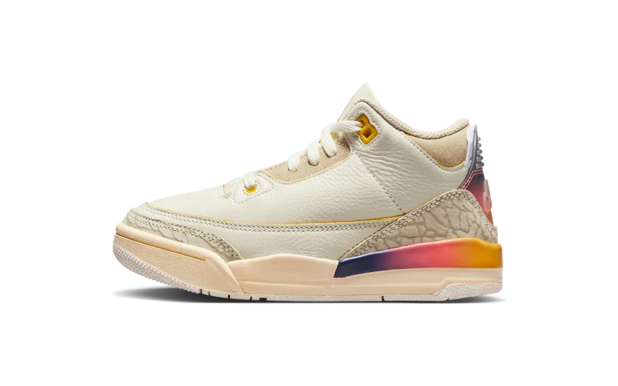 Air Jordan 3 Retro SP J Balvin Medellín Sunset (PS) — Atardecer en tus pies