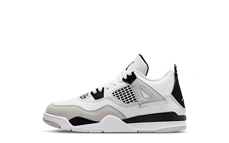 Air Jordan 4 Retro Military Black (PS): classic renewed for the youngest fans
