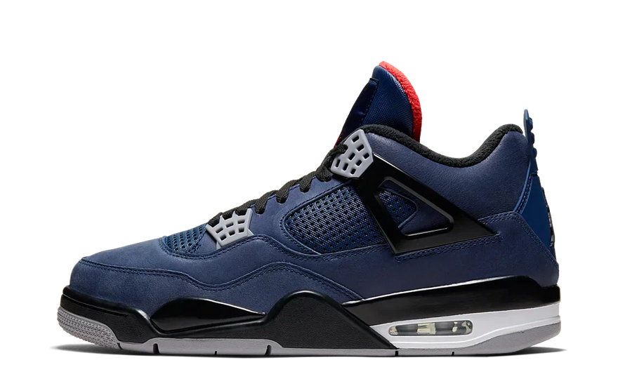Air Jordan 4 Retro Vinterforstærket Trofast Blå — Sneakers der hersker om vinteren