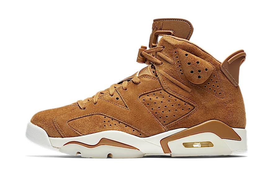 Air Jordan 6 Retro Wheat: Hebe deinen städtischen Stil mit erstklassiger Verarbeitung hervor