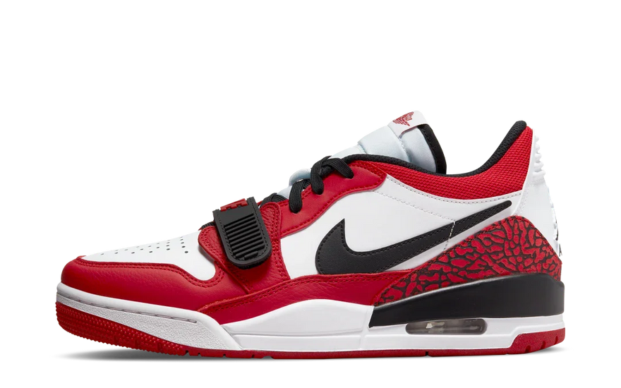 Air Jordan Legacy 312 Low Chicago Red — El clásico urbano que debes tener