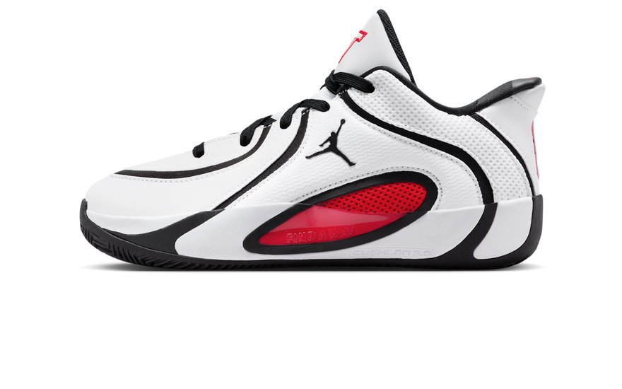 Air Jordan Tatum 4 White University Red — Rendimiento y estilo icónico para cancha y calle