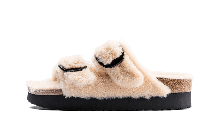 Birkenstock Arizona Big Buckle Teddy Eggshell: la sandalia de borreguito que domina 2026