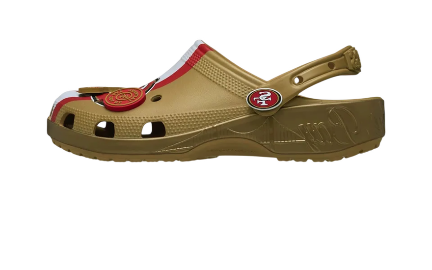 Crocs Classic Clog NFL San Francisco 49ers — Confort y estilo para fans