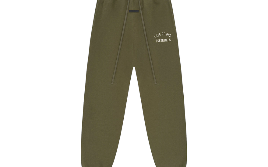 Fear of God Essentials Fleece Essential Sweatpant Military: el jogger esencial que transforma tu look