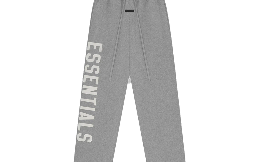 Fear of God Essentials Fleece Relaxed Sweatpant Dark Heather: the essential jogger for your wardrobe