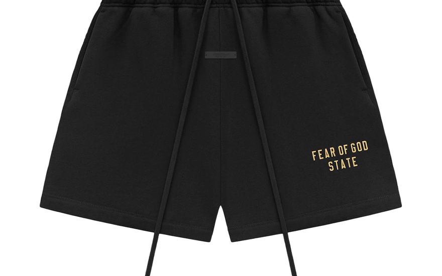 Fear of God Essentials Fleece Soccer Short Black: el short que eleva tu streetwear