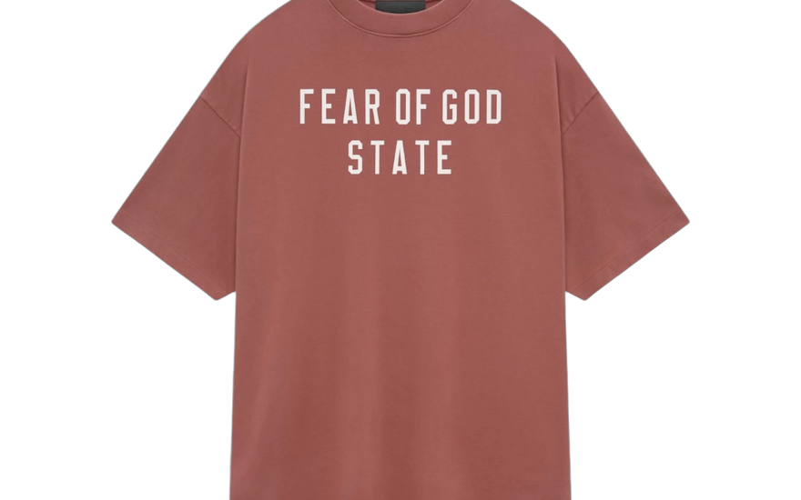 Fear of God Essentials Heavy Crewneck Tee Crimson: the heavy tee that transforms your look