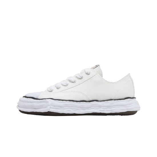 Maison Mihara Yasuhiro Peterson 23 OG Sole Canvas Low White — La zapatilla blanca que redefine el estilo
