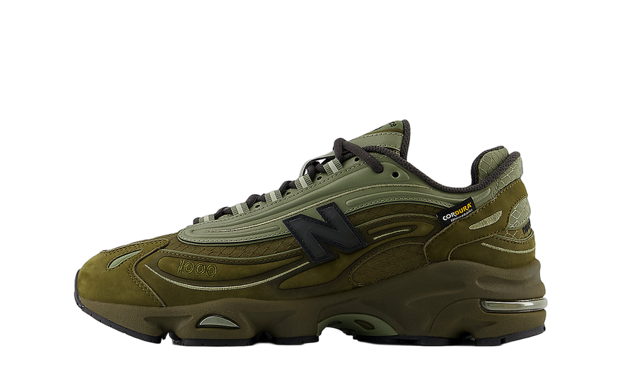 New Balance 1000 Cordura Woodland: the sturdy sneaker for town and adventure