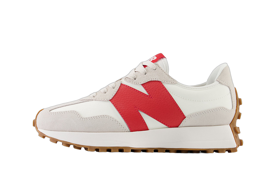 New Balance 327 Moonbeam True Red: the retro twist your look needs