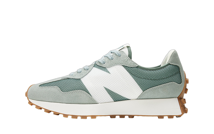 New Balance 327 Sage Grey: the vintage shoe that transforms your outfit