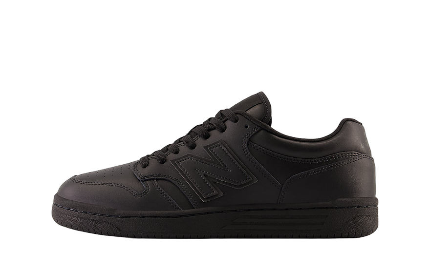 New Balance 480 Black: Μαύρα αθλητικά 90s με σύγχρονη άνεση