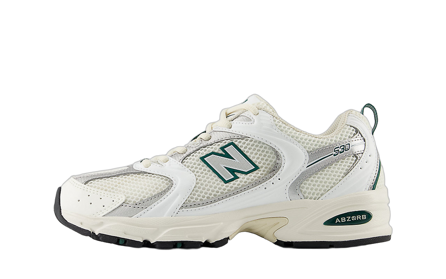 New Balance 530 Sea Salt Marsh Green: Retro-Schuhe mit modernem Tragekomfort