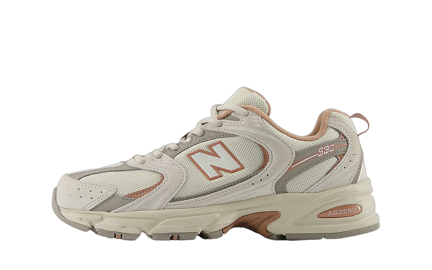 New Balance 530 Timberwolf Linen Landslide: stile retrò e comodità cittadina
